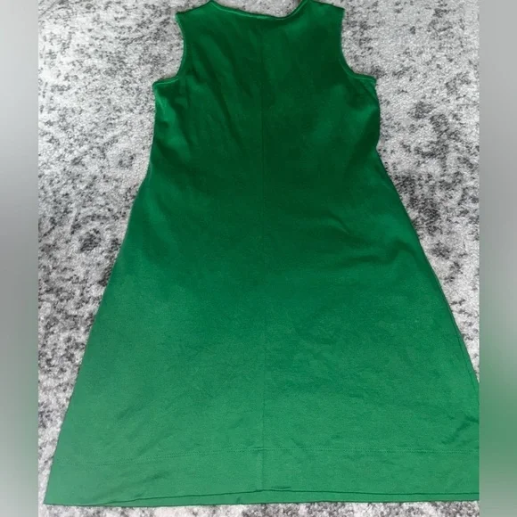 New York & Company Sleeveless Green Buisness Casual Dress Size: Small - Picture 3 of 4